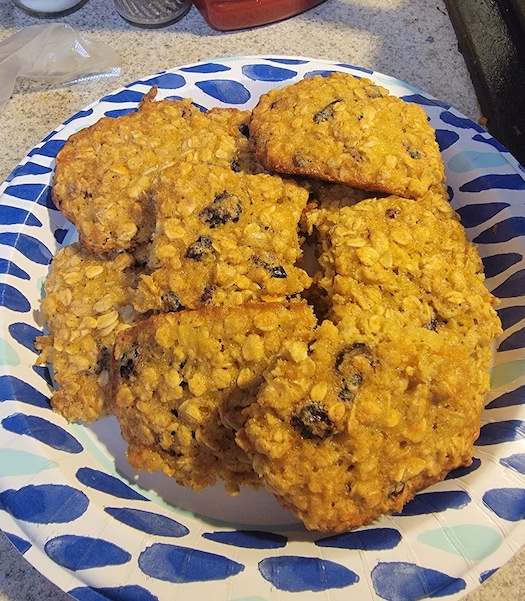 Easy Oatmeal Cookies
