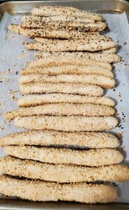 How to Make Sesame Breadsticks