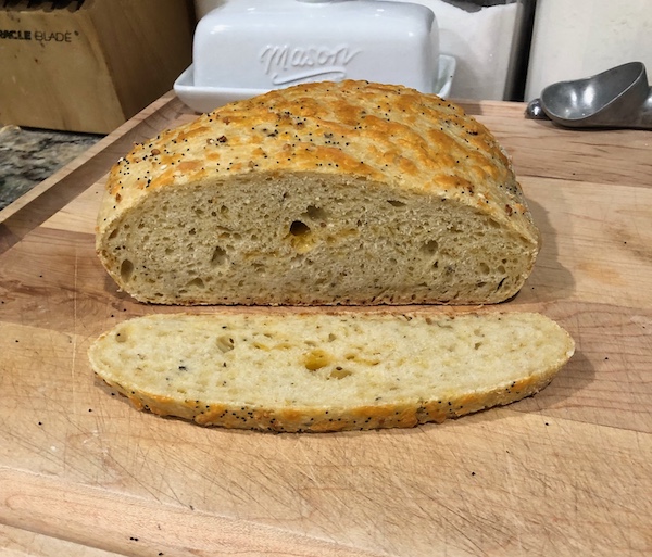 Dutch Oven Cheese Bread