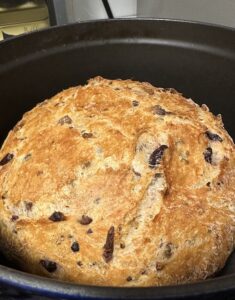Dutch Oven Olive Bread