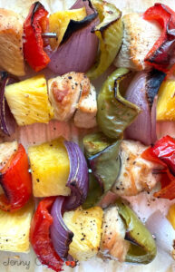 Sweet & Sour Chicken Kabobs