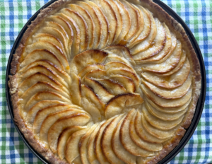 crispy apple tart